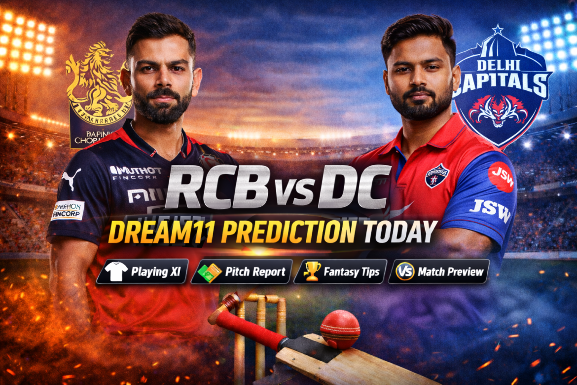 RCB vs DC Dream11 prediction today