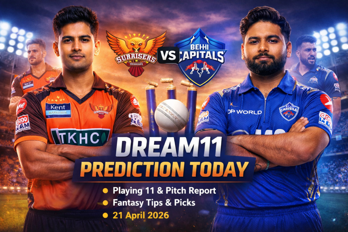 SRH vs DC Dream11 prediction today